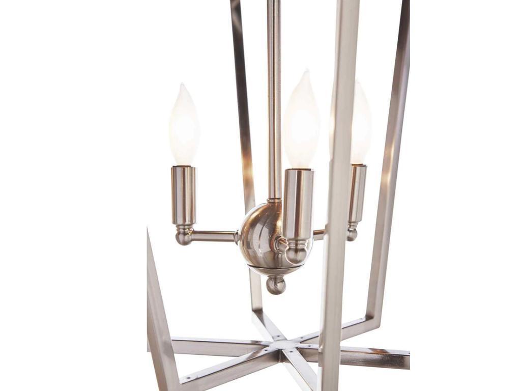 светильник подвесной Hermitage Франц   [D8475 NICKEL] серебро
