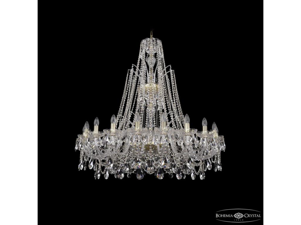 Люстра хрустальная Bohemia Ivele Crystal 1411/20/400/XL-120 G