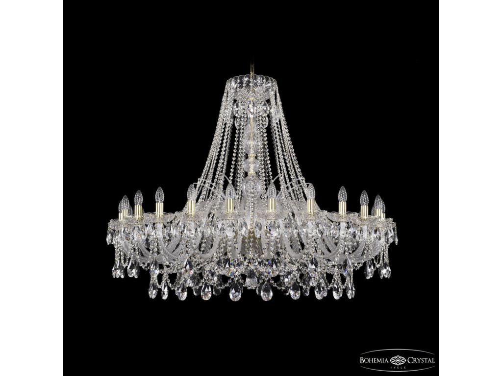 Люстра хрустальная Bohemia Ivele Crystal 1411/24/460 G