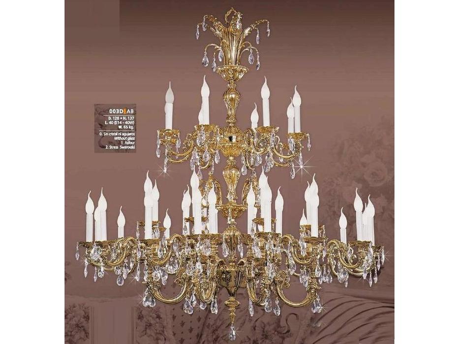 люстра Riperlamp Royal ASFOUR  [003D] золото