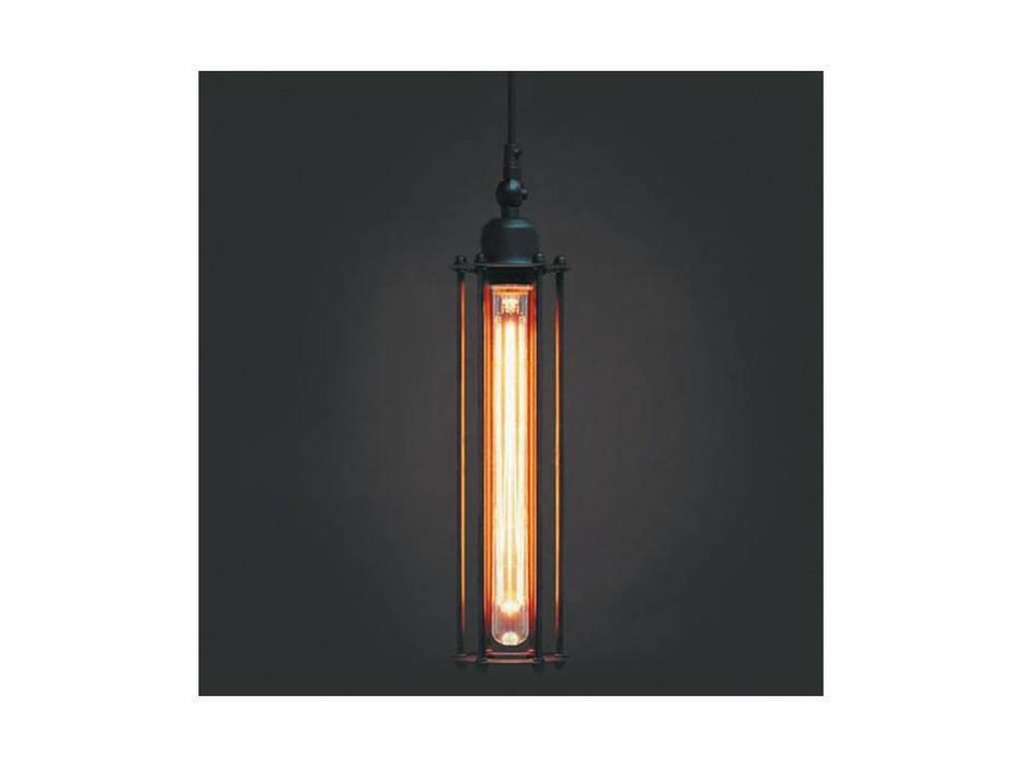 светильник подвесной Loftit Column 1xE27 max 40W  [LOFT1131] чёрный матовый