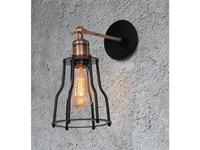 бра Loftit Monkel 1xE27 max 60W  [LOFT2105W] чёрный матвый