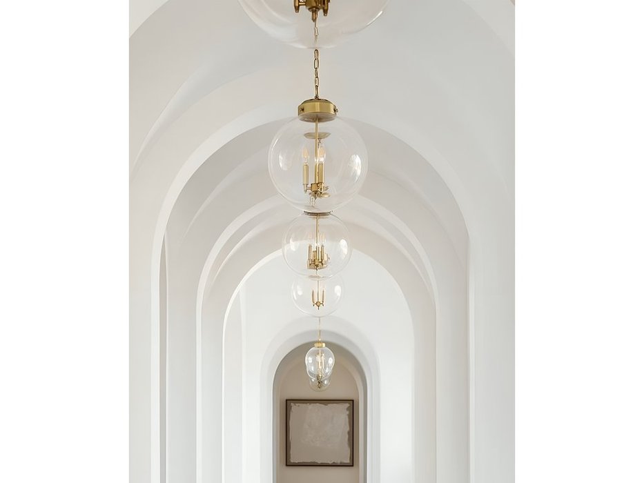 люстра подвесная Hermitage: Освальд [JJ10515-3DC] (золото)