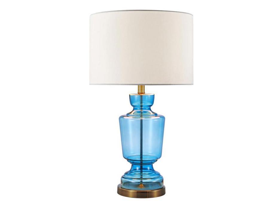 лампа настольная Hermitage Дора   [LHLTL1774PQS] синий