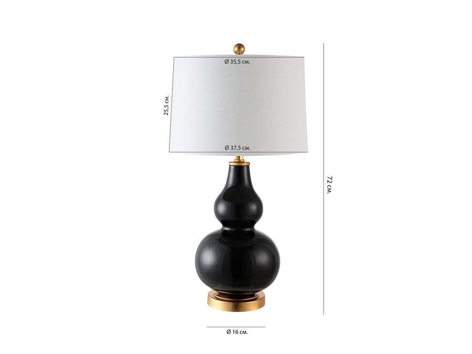 лампа настольная Hermitage Мерсер   [LHTL7609] черный