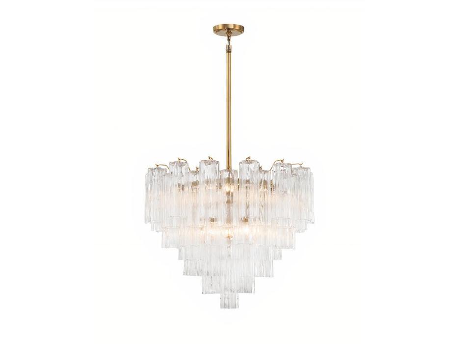 люстра подвесная Hermitage Толбот   [LCH970924SWL] прозрачный, золото