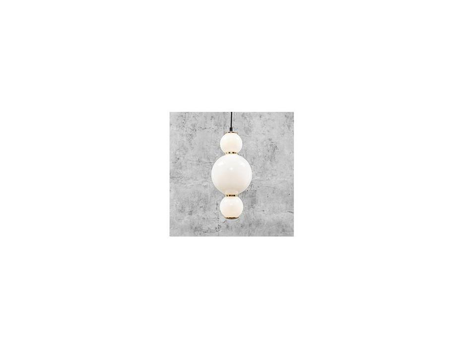 люстра подвесная STG Pearls A   [117541] белый, золото