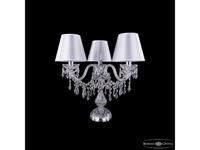 Лампа настольная Bohemia Ivele Crystal 1403L/3/141-39 Ni SH21-160